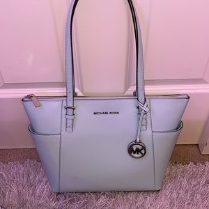 Beautiful teal Michael Kors purse